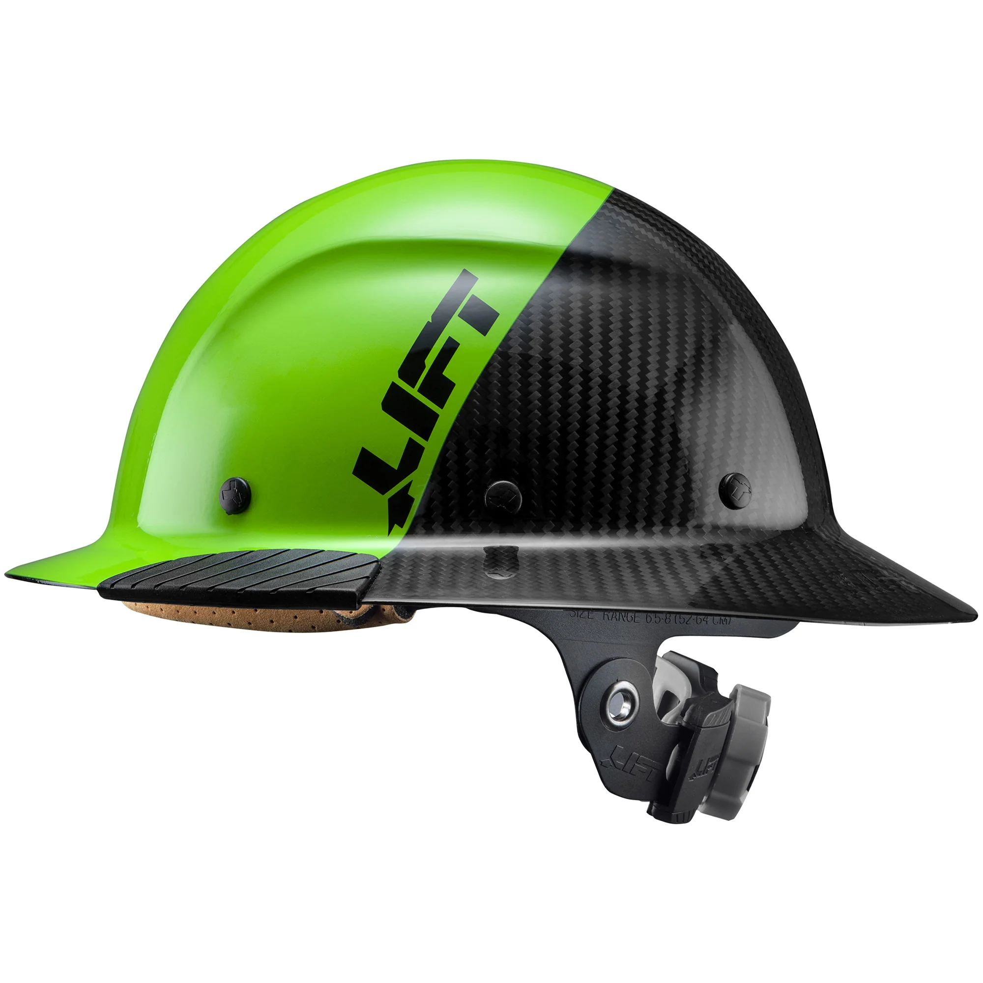DAX Fifty 50 Carbon Fiber Full Brim Hardhat - Image 5