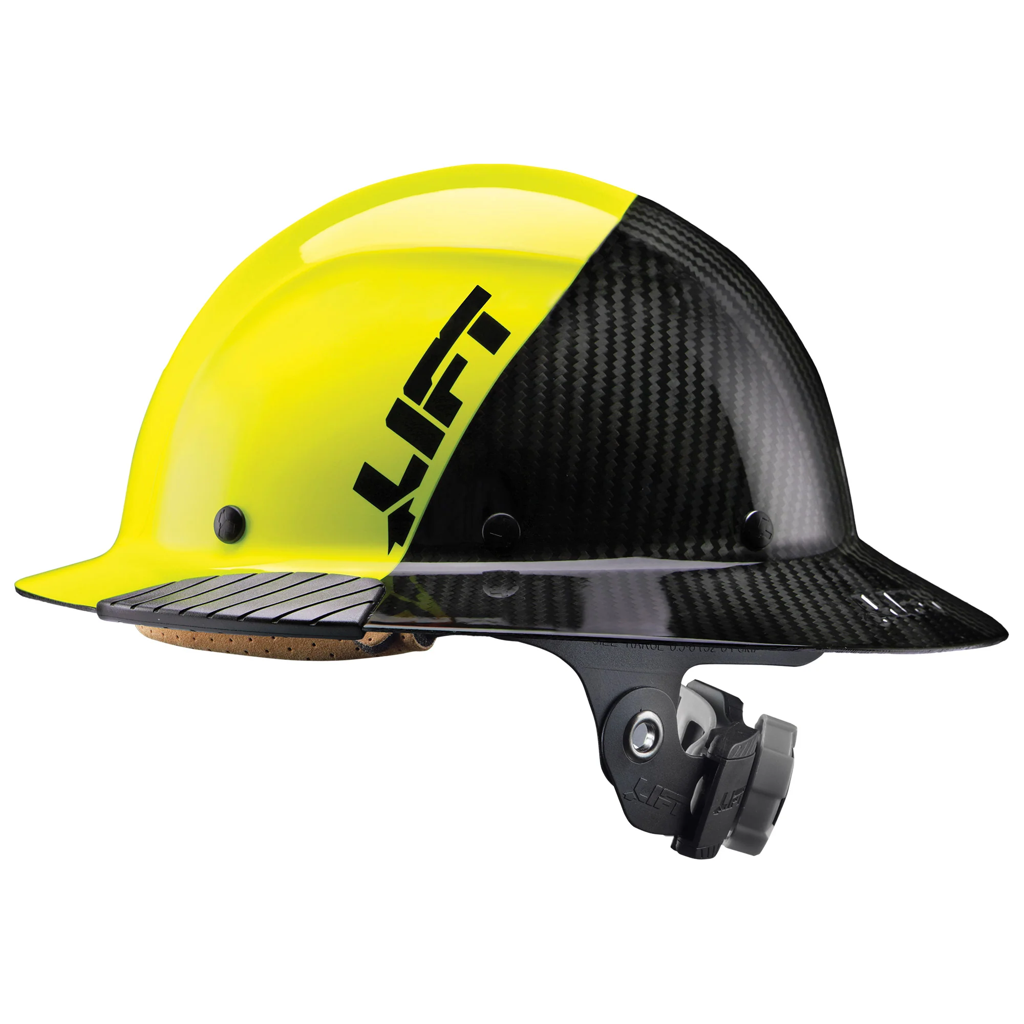 DAX Fifty 50 Carbon Fiber Full Brim Hardhat - Image 6