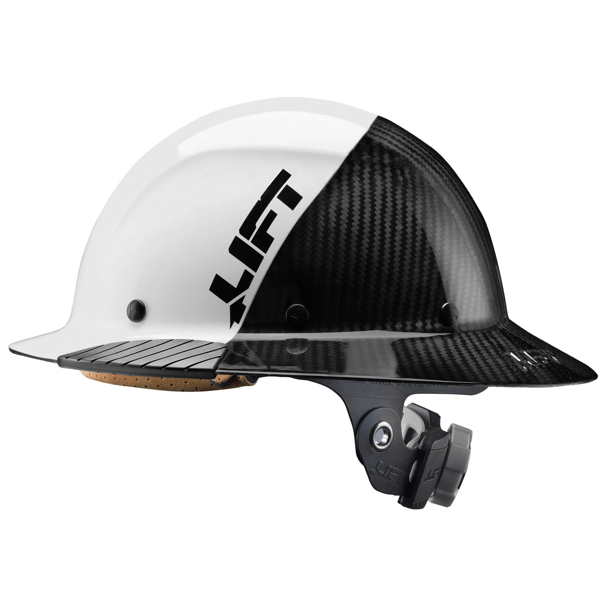 DAX Fifty 50 Carbon Fiber Full Brim Hardhat - Image 7