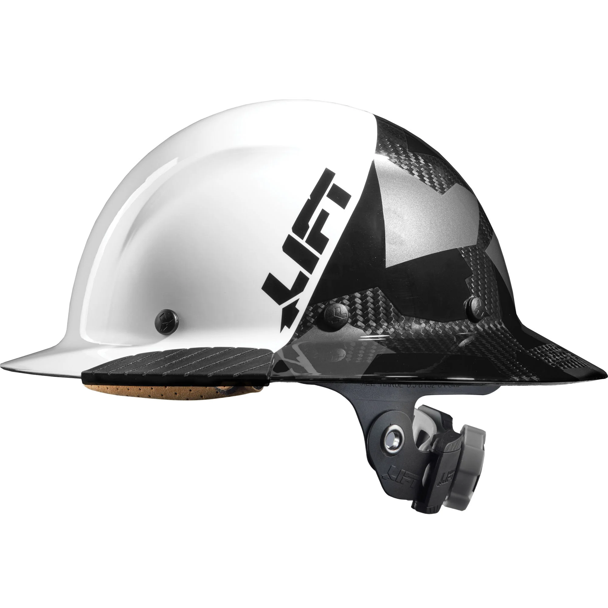 DAX Fifty 50 Carbon Fiber Full Brim Hardhat - Image 8