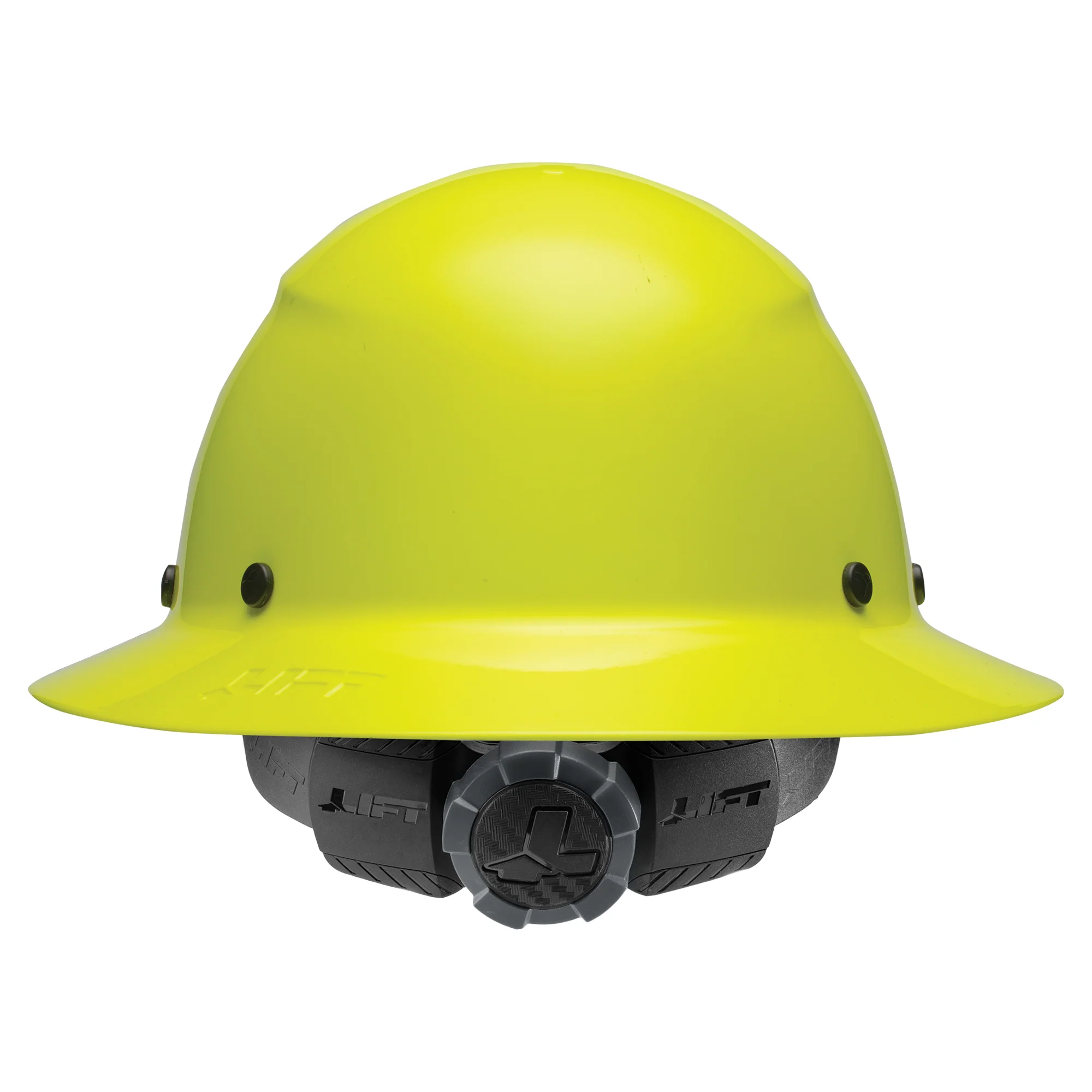 DAX Full Brim Hard Hat - Hi-Viz - Image 3