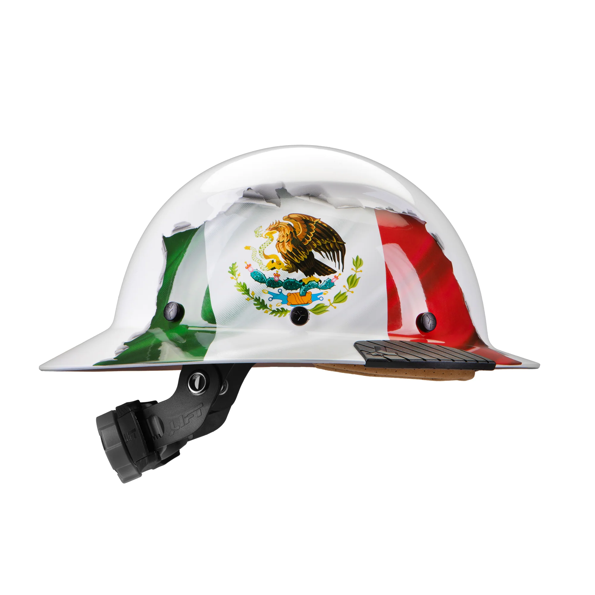 DAX Mexican Flag Full Brim Hard Hat - Image 3