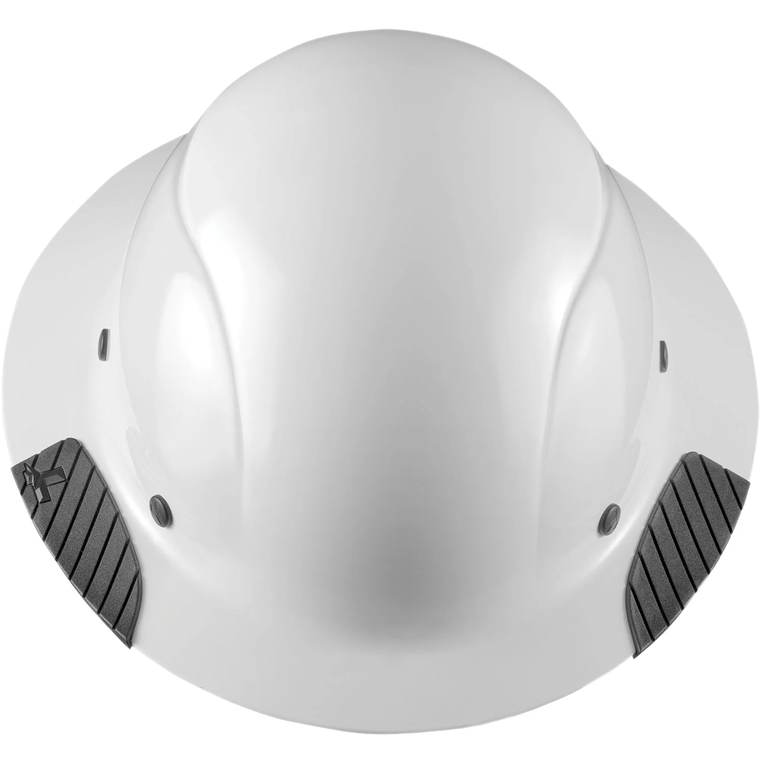DAX Carbon Fiber White Full Brim Hardhat - Image 3